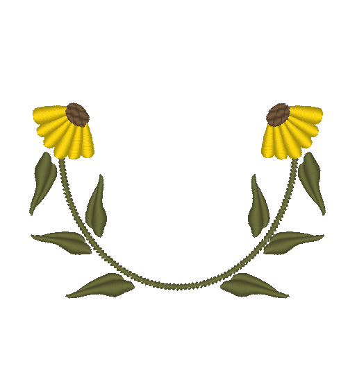 Art Deco Daisies Art Deco Daisies