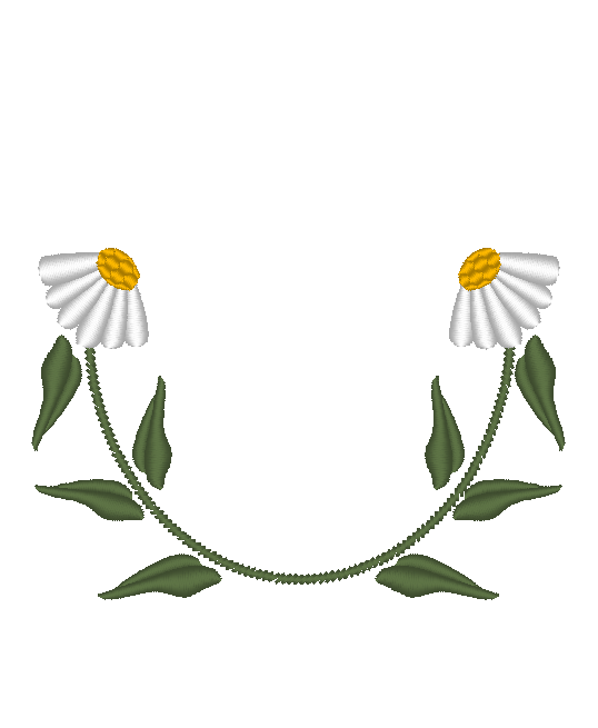 Art Deco Daisies Art Deco Daisies