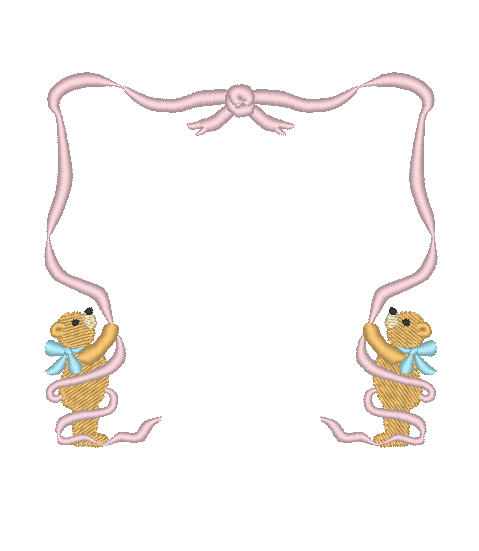 Bears with Ribbon Bears with Ribbon