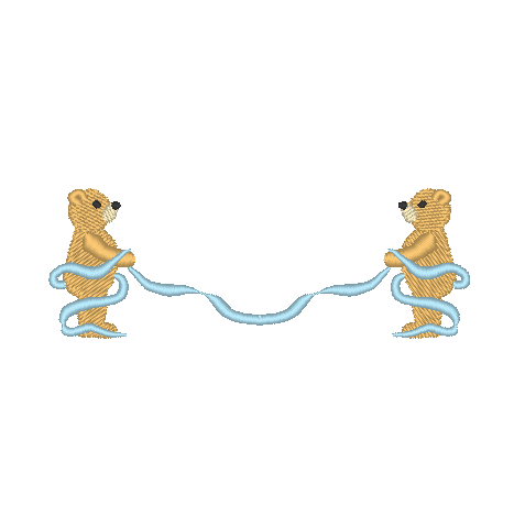 Bears with Ribbon Bears with Ribbon