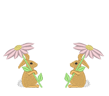 Sitting Bunnies Sitting Bunnies