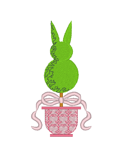 Bunny Topiary Bunny Topiary