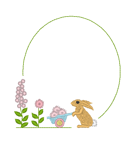 Bunny in the Garden Bunny in the Garden