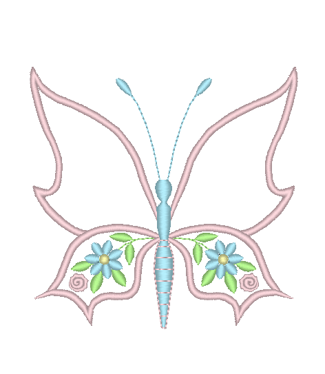 Butterfly Monogram Frame Butterfly Monogram Frame