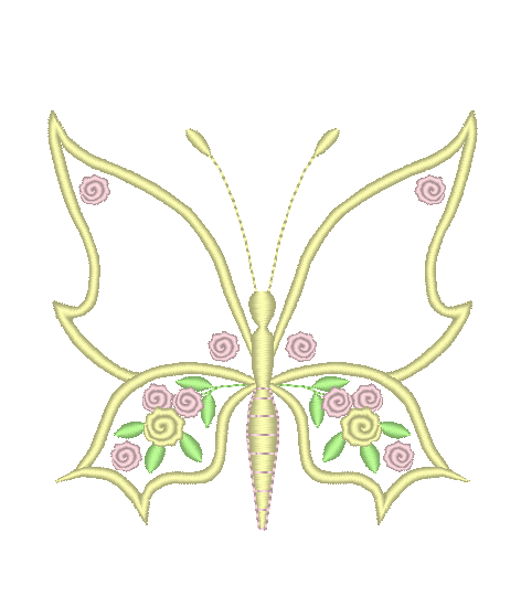 Butterfly Monogram Frame Butterfly Monogram Frame