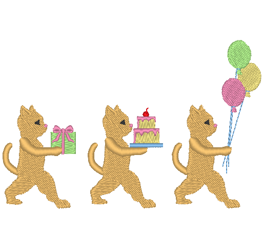 Cat Birthday Parade Cat Birthday Parade