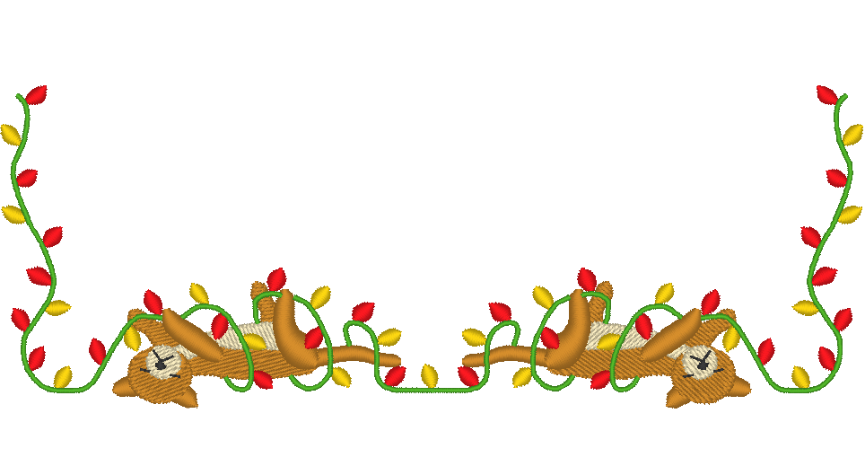 Cats with Christmas Lights Cats with Christmas Lights