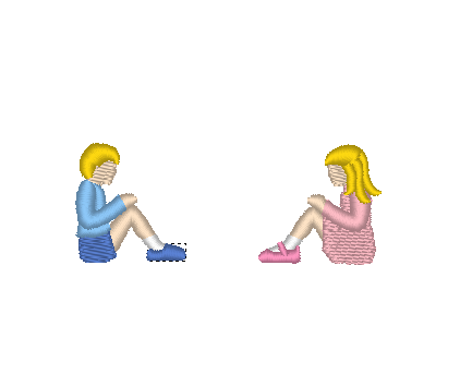 Children Sitting Children Sitting