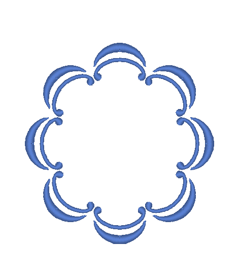 Chinois Scroll Circle Chinois Scroll Circle