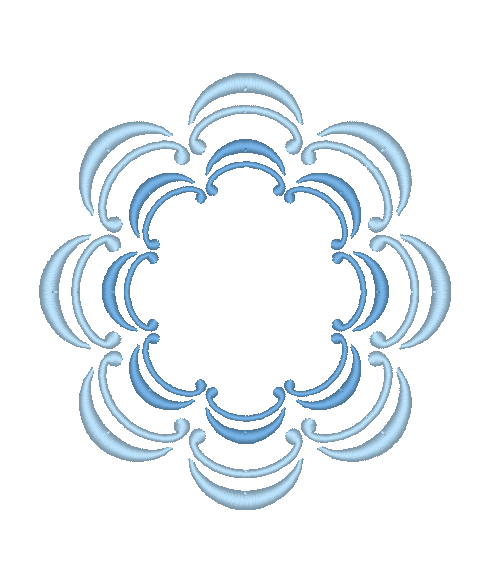 Chinois Scroll Circle Chinois Scroll Circle