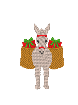 Christmas Donkey Christmas Donkey