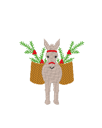 Christmas Donkey Christmas Donkey