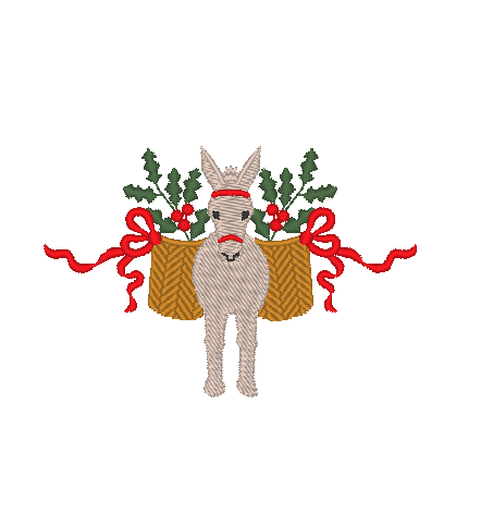 Christmas Donkey Christmas Donkey
