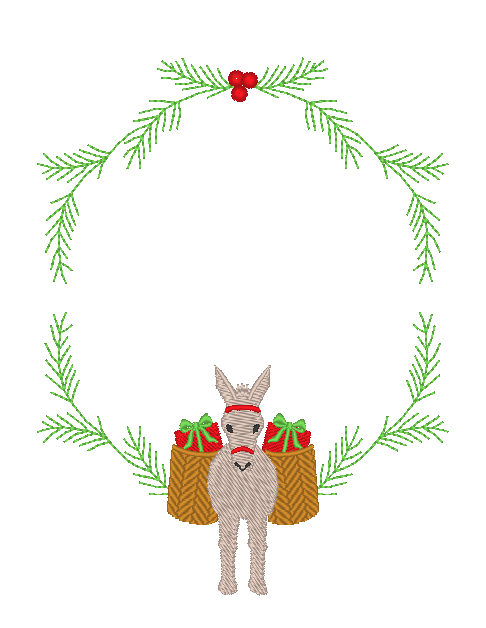 Christmas Donkey Christmas Donkey