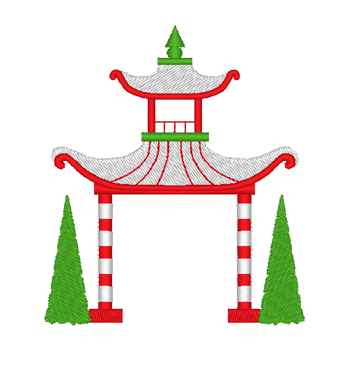 Christmas Pagoda Christmas Pagoda