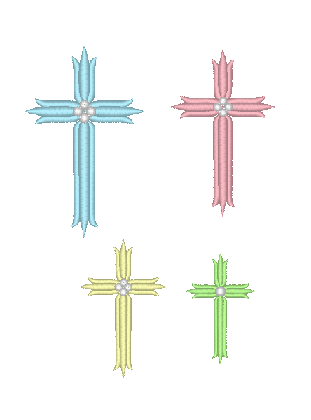 Cross with Pearls Cross with Pearls