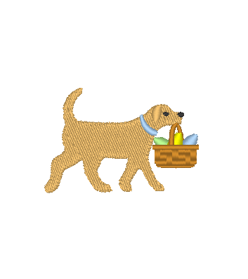 Dogs with Easter Baskets Dogs with Easter Baskets