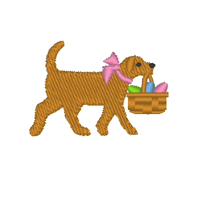 Dogs with Easter Baskets Dogs with Easter Baskets