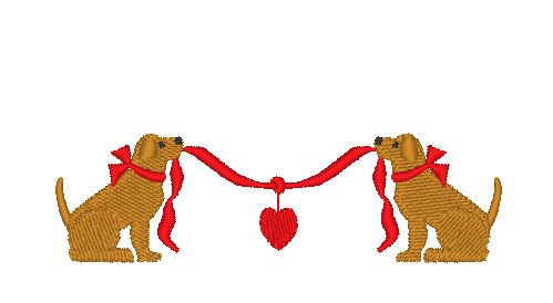Dog Valentine Dog Valentine