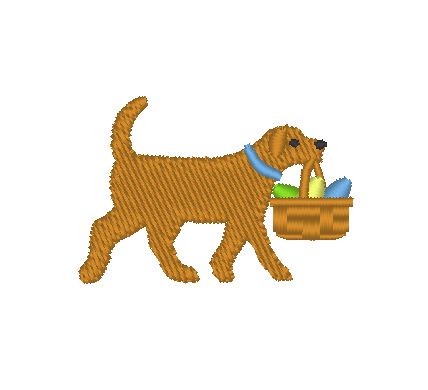 Dogs with Easter Baskets Dogs with Easter Baskets