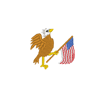 Eagle with Flag Eagle with Flag