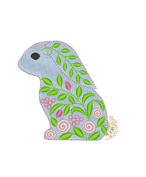 Floral Bunnies Floral Bunnies