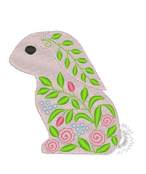 Floral Bunnies Floral Bunnies