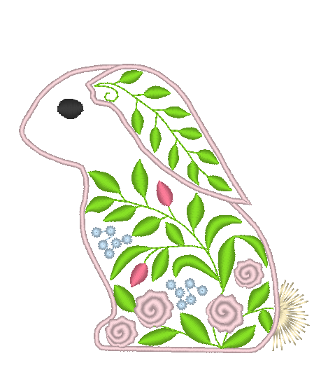 Floral Bunnies Floral Bunnies
