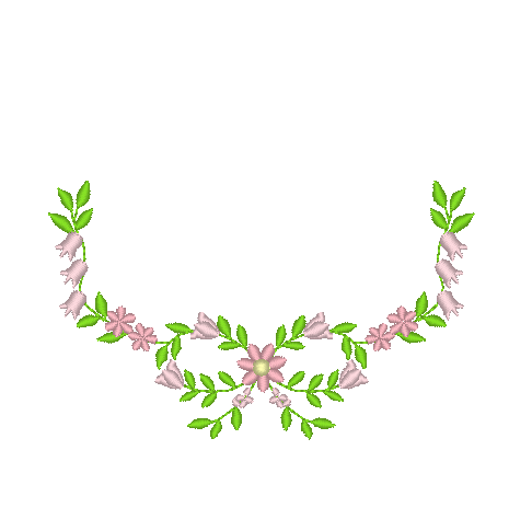 Floral Vine Bow Floral Vine Bow