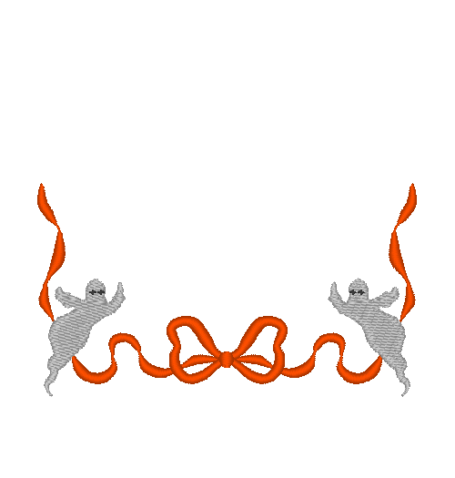 Ghosts and Ribbon Ghosts and Ribbon