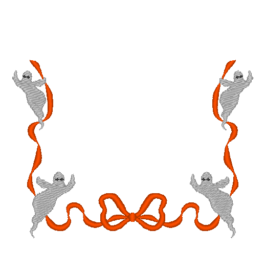 Ghosts and Ribbon Ghosts and Ribbon