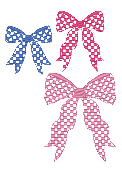 Gingham Bows Gingham Bows