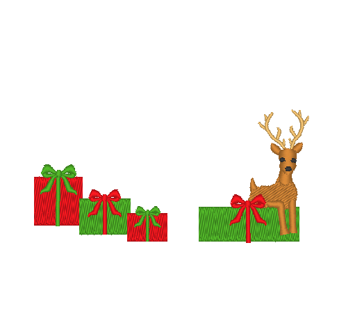 Reindeer with Gifts Reindeer with Gifts
