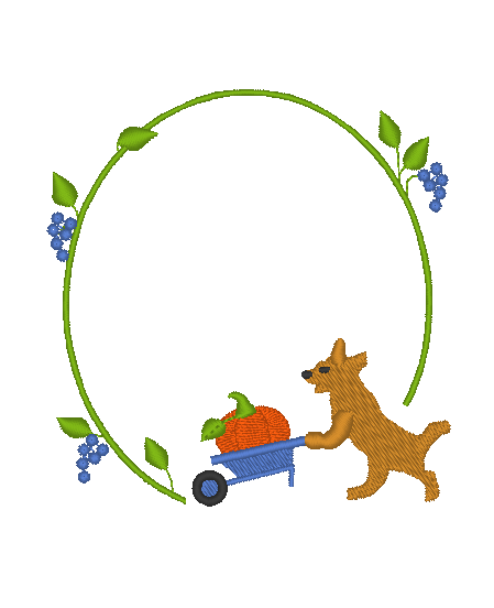 Halloween Dogs in the Garden Halloween Dogs in the Garden