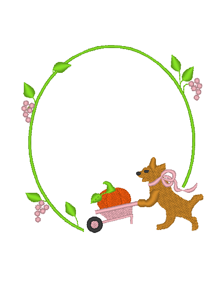 Halloween Dogs in the Garden Halloween Dogs in the Garden