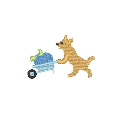 Halloween Dogs in the Garden Halloween Dogs in the Garden