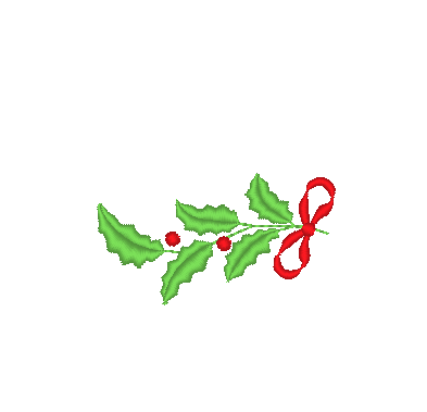 Holly and Christmas Bells Holly and Christmas Bells