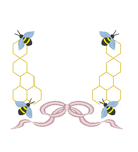 Bees in Honeycomb Bees in Honeycomb