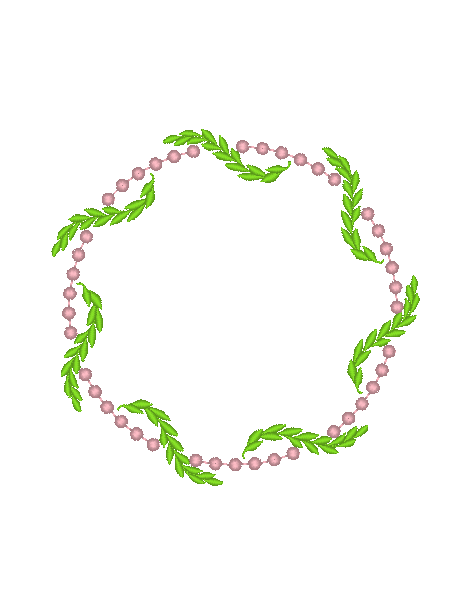 Leaf Garlands and Pearls Leaf Garlands and Pearls