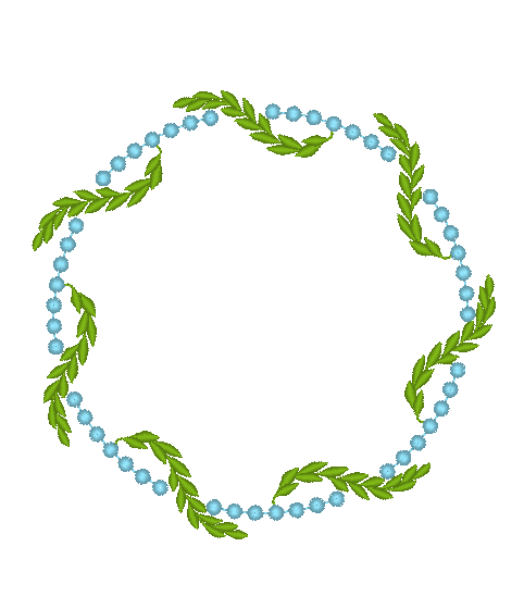 Leaf Garlands and Pearls Leaf Garlands and Pearls