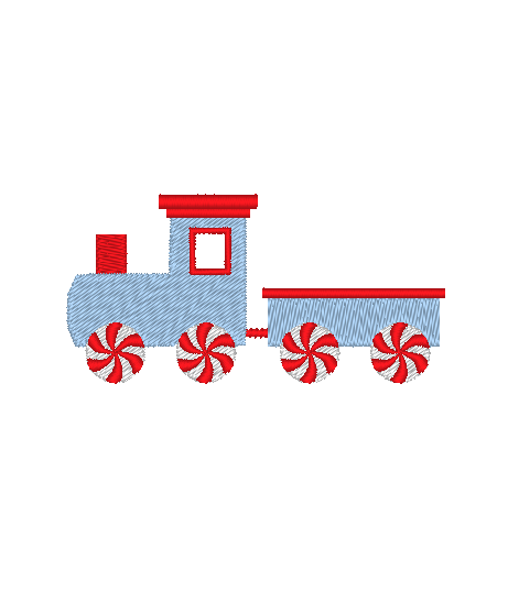 Peppermint Christmas Train Peppermint Christmas Train