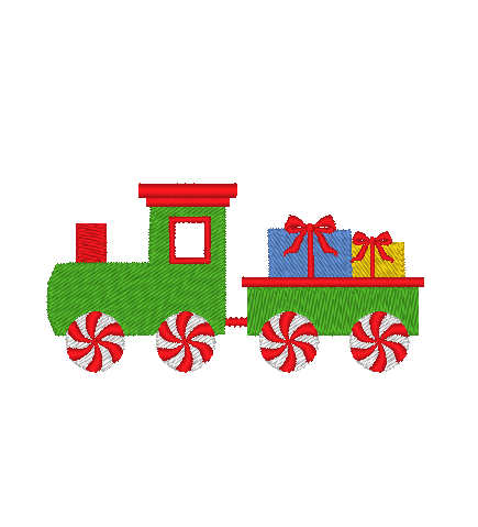 Peppermint Christmas Train Peppermint Christmas Train