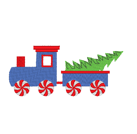 Peppermint Christmas Train Peppermint Christmas Train