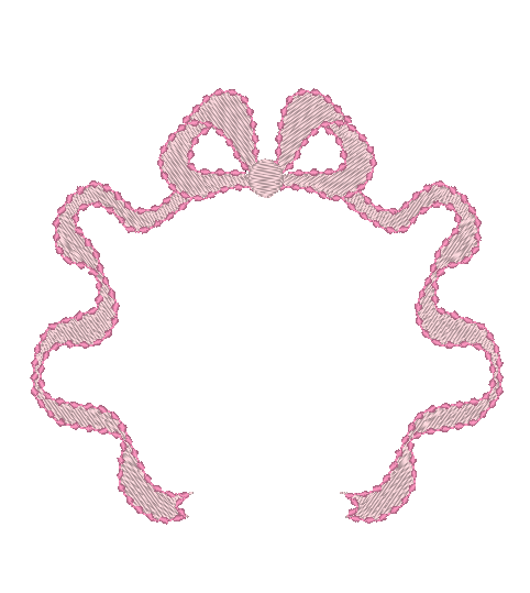 Picot Trimmed Bows Picot Trimmed Bows