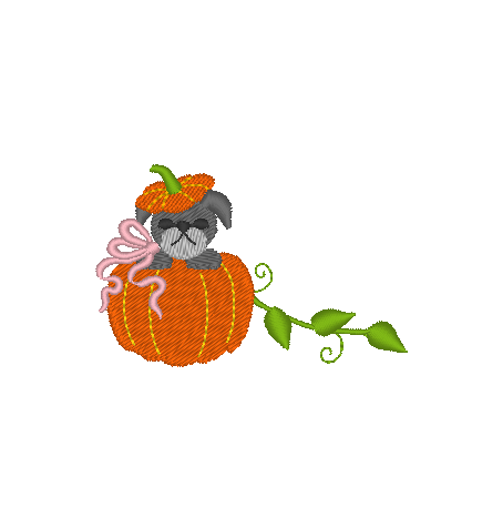 Puppy in a Pumpkin Puppy in a Pumpkin