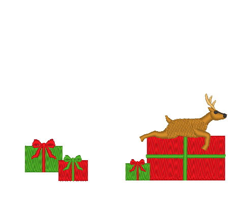 Reindeer with Gifts Reindeer with Gifts