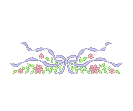 Ribbon and Flowers Ribbon and Flowers