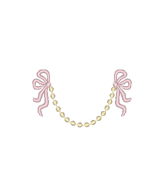 Ribbons and Pearls Tiny Ribbons and Pearls Tiny