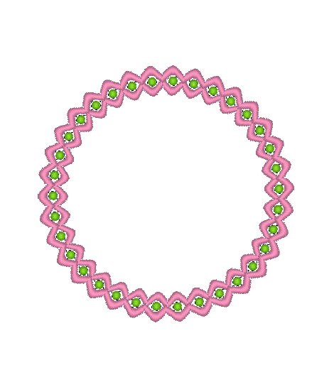 Ric Rack Circle Ric Rack Circle