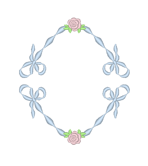 Rose Blossoms and Bows Rose Blossoms and Bows